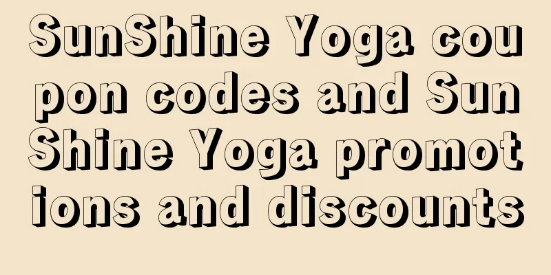 SunShine Yoga coupon codes and SunShine Yoga promotions and discounts