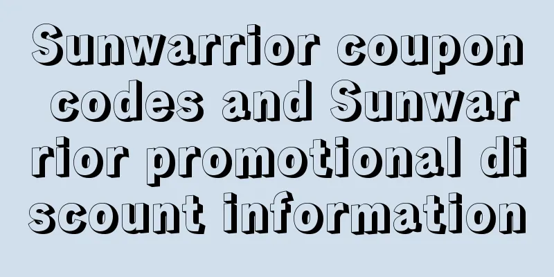 Sunwarrior coupon codes and Sunwarrior promotional discount information