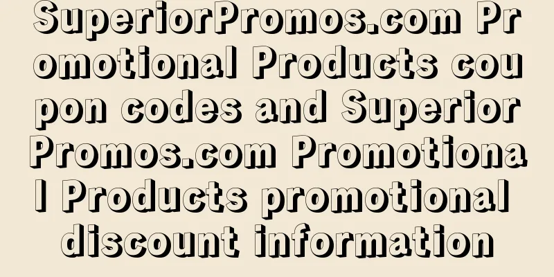 SuperiorPromos.com Promotional Products coupon codes and SuperiorPromos.com Promotional Products promotional discount information