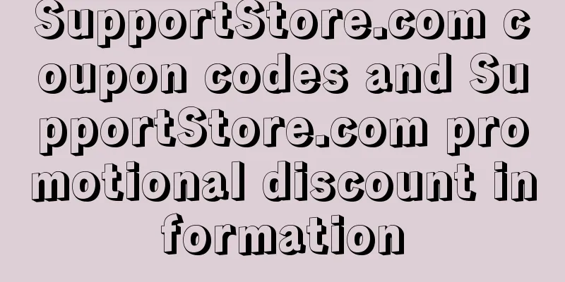 SupportStore.com coupon codes and SupportStore.com promotional discount information