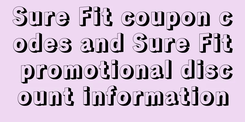 Sure Fit coupon codes and Sure Fit promotional discount information