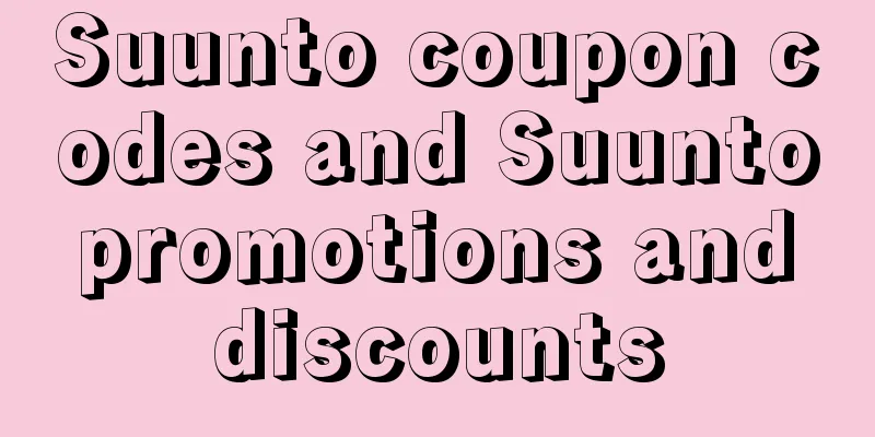 Suunto coupon codes and Suunto promotions and discounts