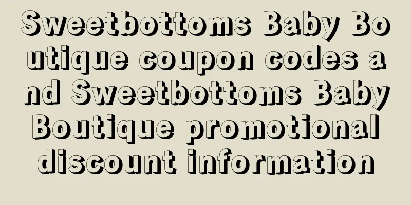 Sweetbottoms Baby Boutique coupon codes and Sweetbottoms Baby Boutique promotional discount information