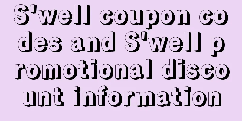 S'well coupon codes and S'well promotional discount information
