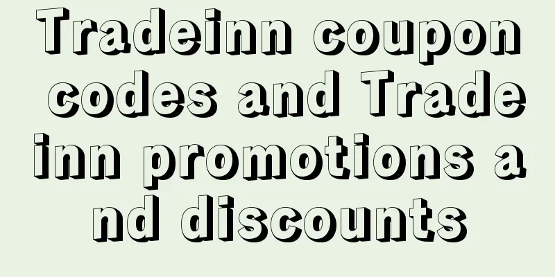 Tradeinn coupon codes and Tradeinn promotions and discounts