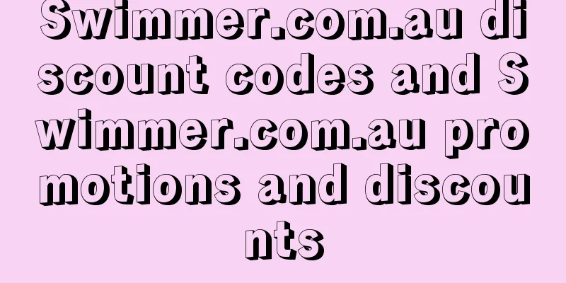 Swimmer.com.au discount codes and Swimmer.com.au promotions and discounts