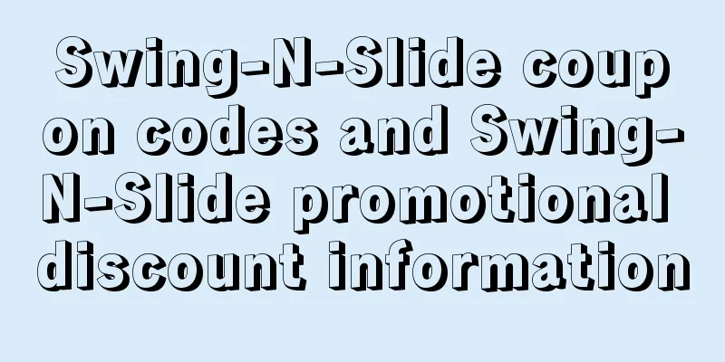 Swing-N-Slide coupon codes and Swing-N-Slide promotional discount information