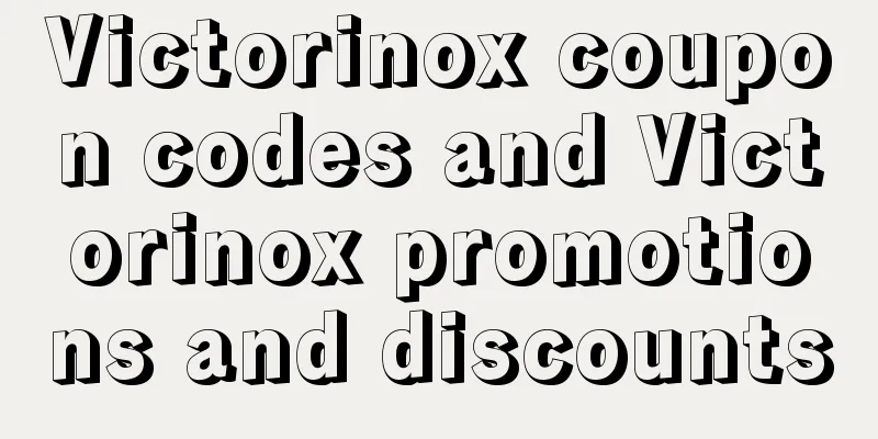 Victorinox coupon codes and Victorinox promotions and discounts