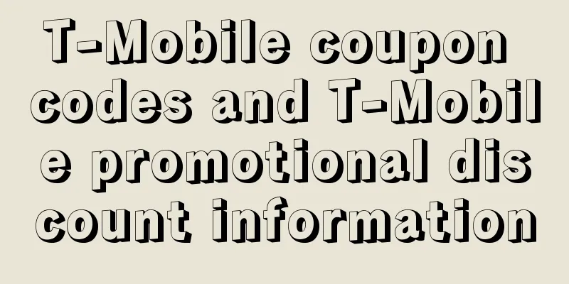 T-Mobile coupon codes and T-Mobile promotional discount information