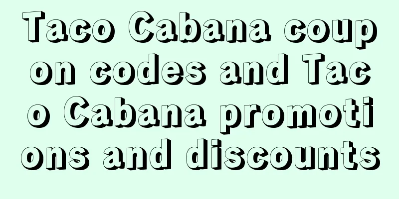 Taco Cabana coupon codes and Taco Cabana promotions and discounts