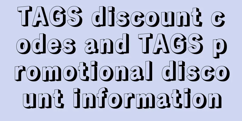 TAGS discount codes and TAGS promotional discount information