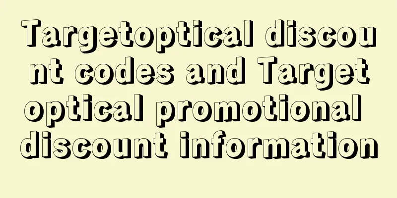 Targetoptical discount codes and Targetoptical promotional discount information
