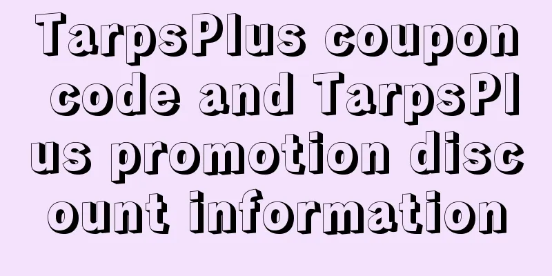 TarpsPlus coupon code and TarpsPlus promotion discount information