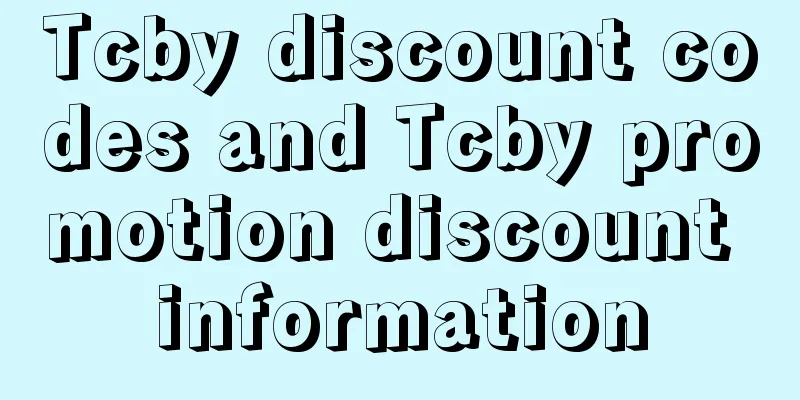 Tcby discount codes and Tcby promotion discount information