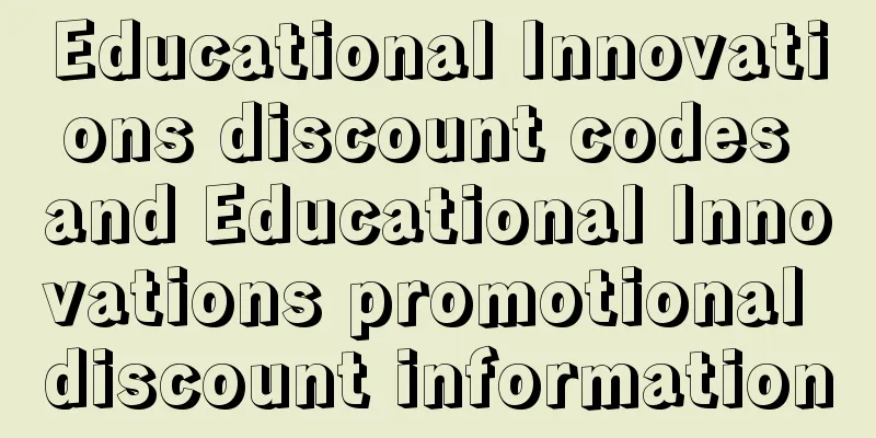 Educational Innovations discount codes and Educational Innovations promotional discount information