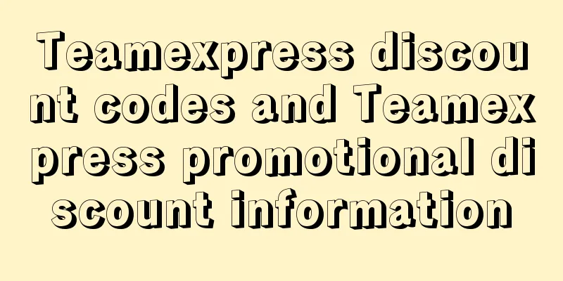 Teamexpress discount codes and Teamexpress promotional discount information
