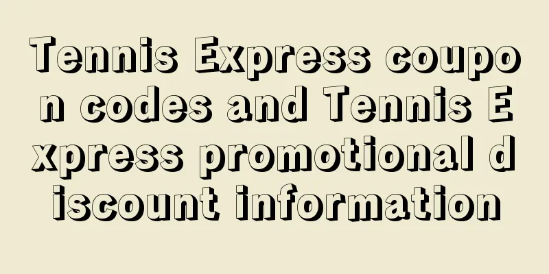 Tennis Express coupon codes and Tennis Express promotional discount information
