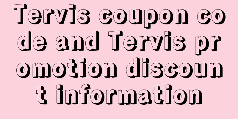 Tervis coupon code and Tervis promotion discount information