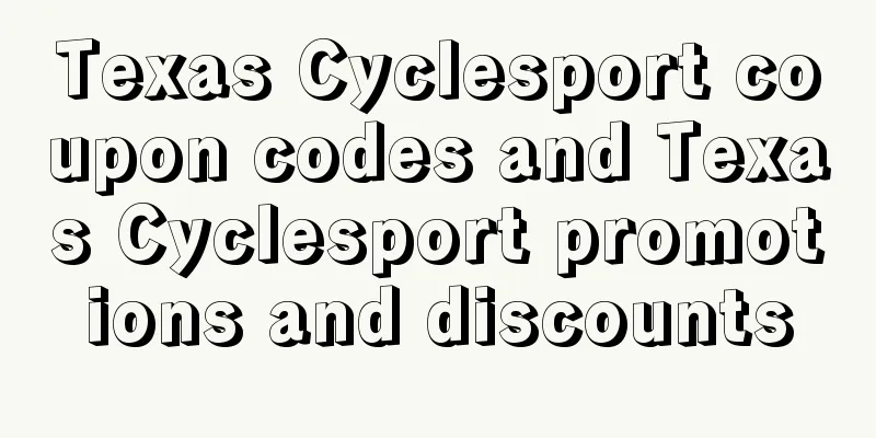 Texas Cyclesport coupon codes and Texas Cyclesport promotions and discounts
