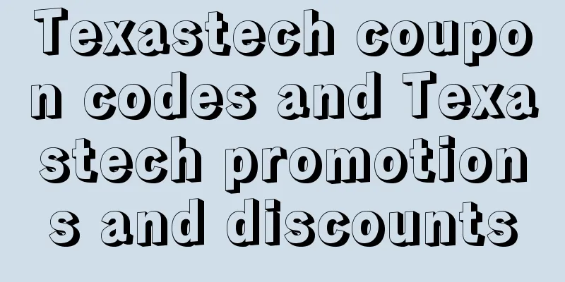 Texastech coupon codes and Texastech promotions and discounts