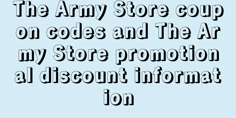 The Army Store coupon codes and The Army Store promotional discount information