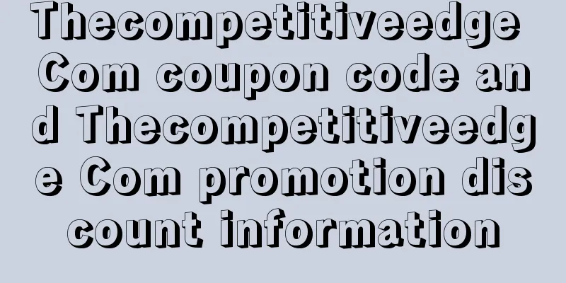 Thecompetitiveedge Com coupon code and Thecompetitiveedge Com promotion discount information