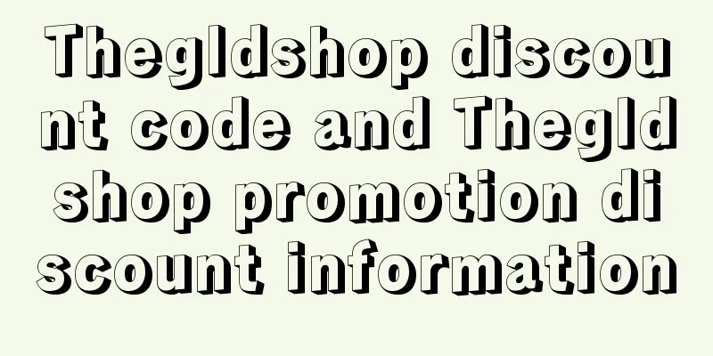 Thegldshop discount code and Thegldshop promotion discount information