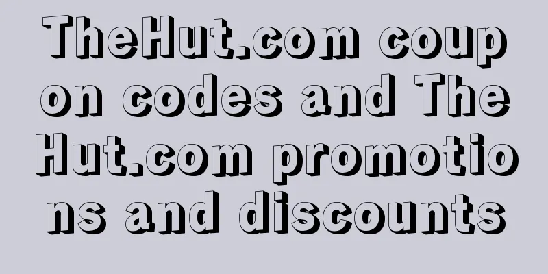 TheHut.com coupon codes and TheHut.com promotions and discounts