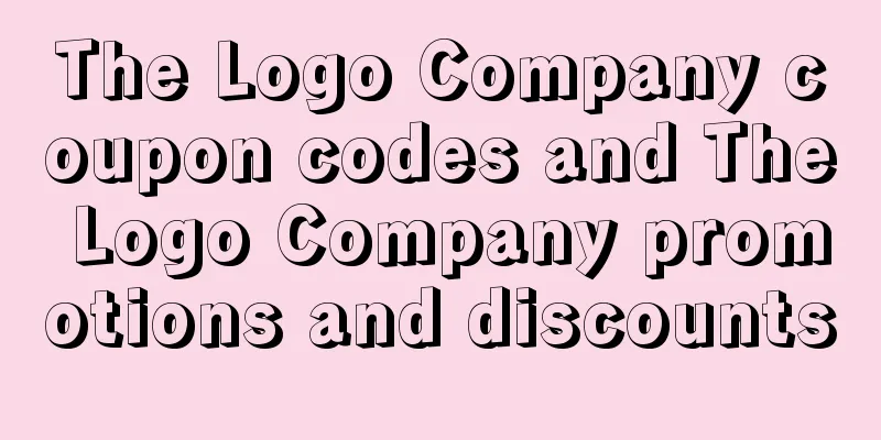 The Logo Company coupon codes and The Logo Company promotions and discounts