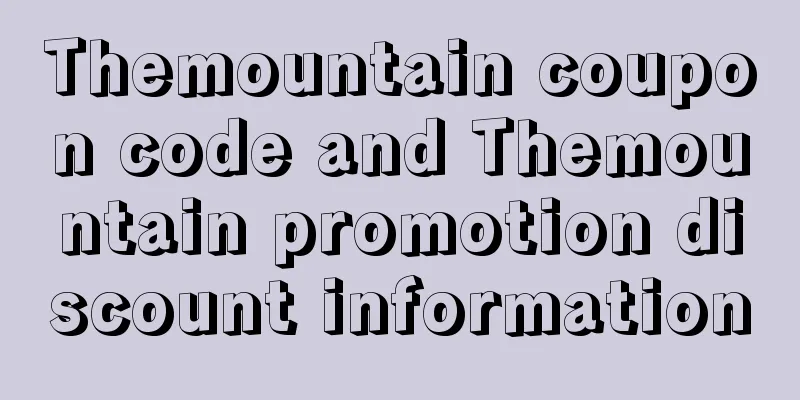 Themountain coupon code and Themountain promotion discount information