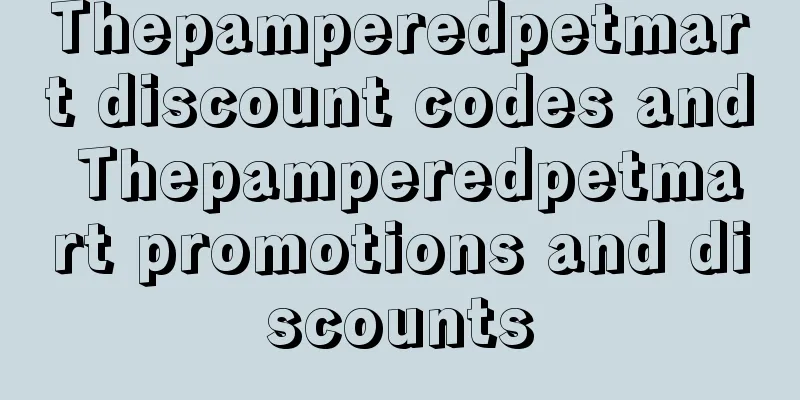 Thepamperedpetmart discount codes and Thepamperedpetmart promotions and discounts