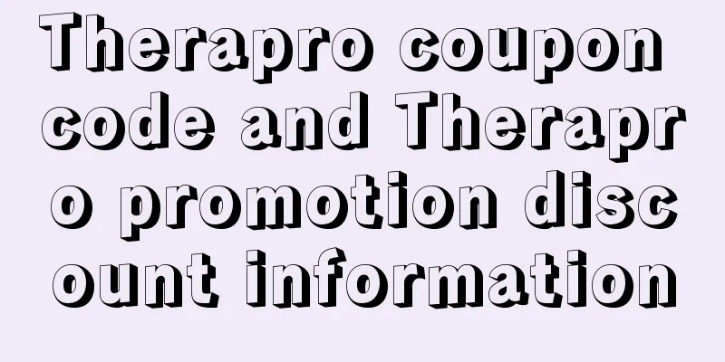 Therapro coupon code and Therapro promotion discount information