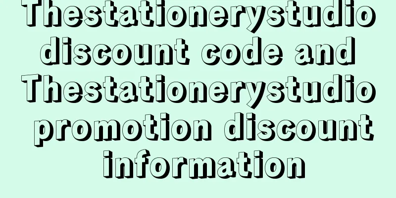 Thestationerystudio discount code and Thestationerystudio promotion discount information