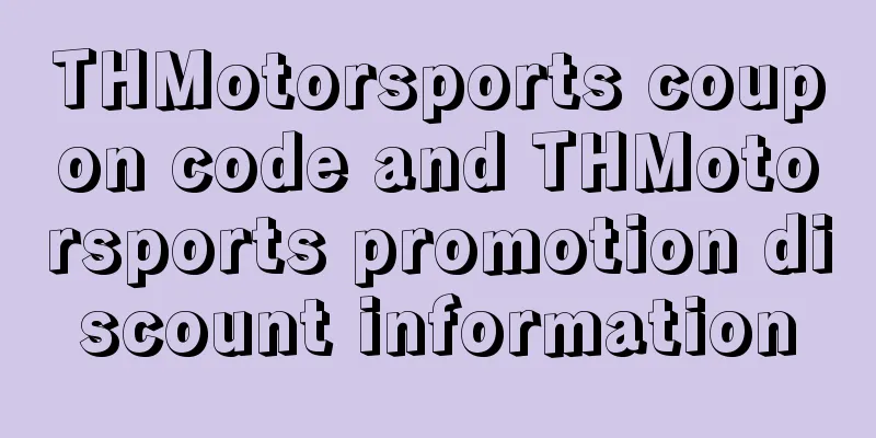THMotorsports coupon code and THMotorsports promotion discount information