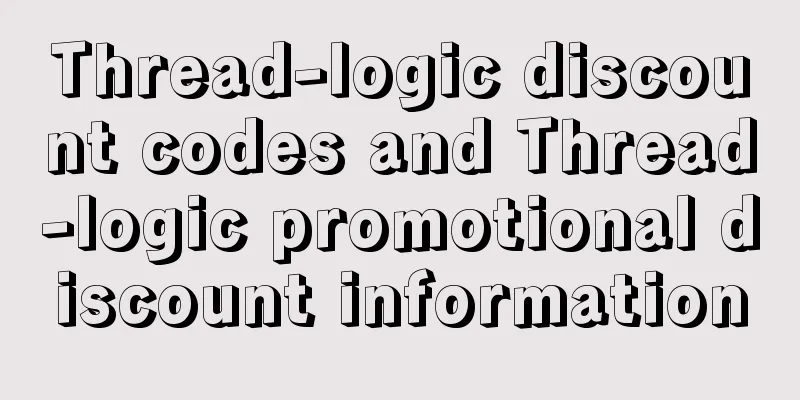 Thread-logic discount codes and Thread-logic promotional discount information