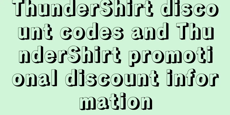 ThunderShirt discount codes and ThunderShirt promotional discount information