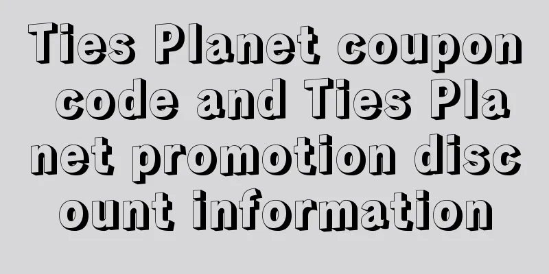 Ties Planet coupon code and Ties Planet promotion discount information