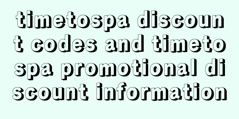timetospa discount codes and timetospa promotional discount information