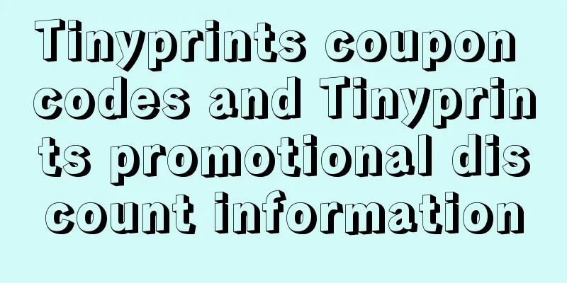 Tinyprints coupon codes and Tinyprints promotional discount information