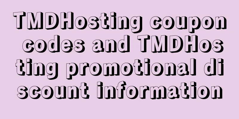 TMDHosting coupon codes and TMDHosting promotional discount information