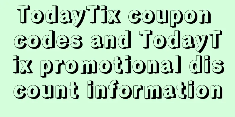 TodayTix coupon codes and TodayTix promotional discount information
