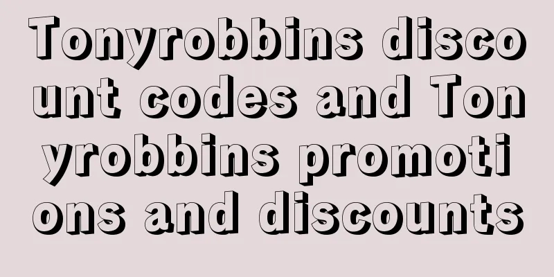 Tonyrobbins discount codes and Tonyrobbins promotions and discounts