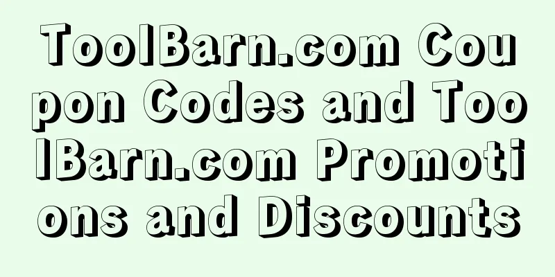 ToolBarn.com Coupon Codes and ToolBarn.com Promotions and Discounts