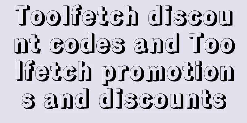 Toolfetch discount codes and Toolfetch promotions and discounts
