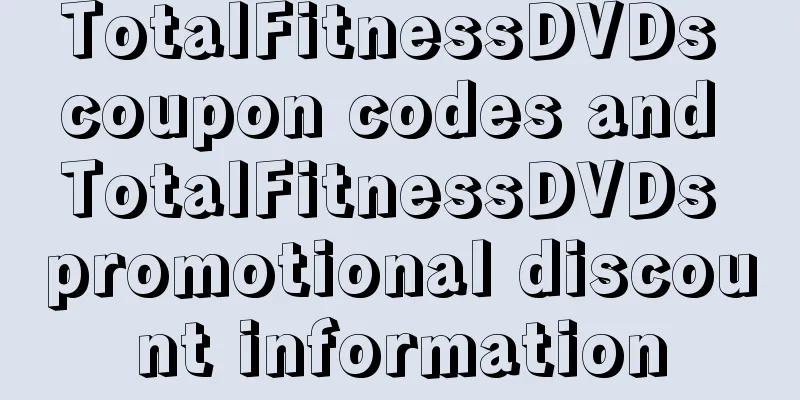 TotalFitnessDVDs coupon codes and TotalFitnessDVDs promotional discount information
