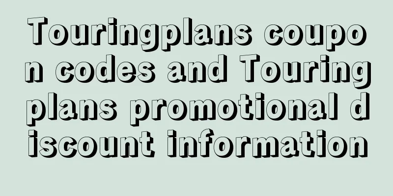 Touringplans coupon codes and Touringplans promotional discount information