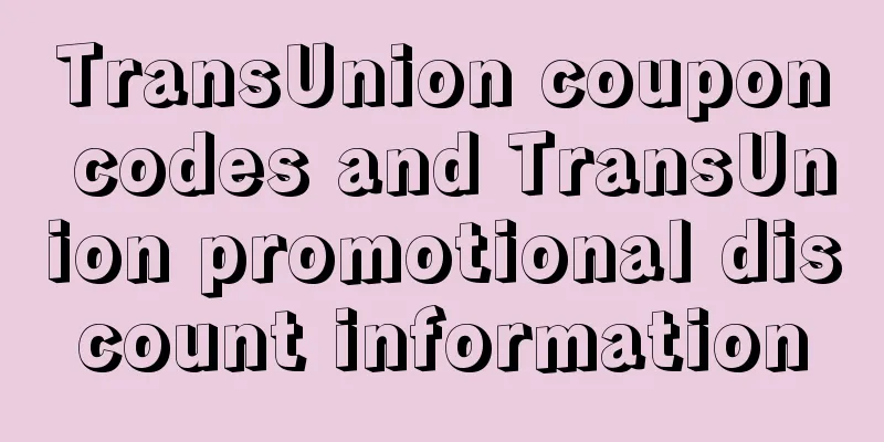 TransUnion coupon codes and TransUnion promotional discount information