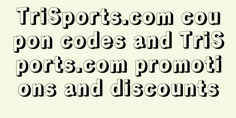 TriSports.com coupon codes and TriSports.com promotions and discounts