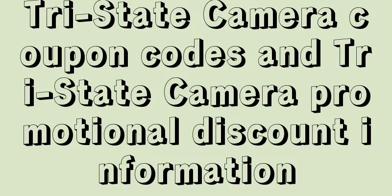 Tri-State Camera coupon codes and Tri-State Camera promotional discount information
