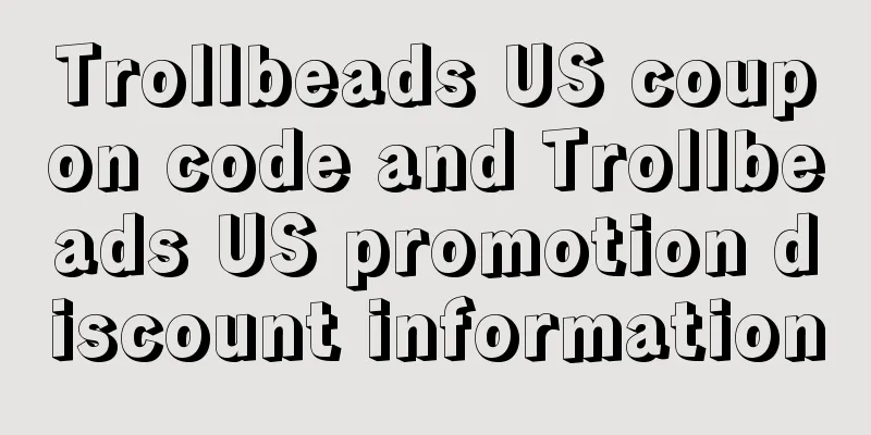 Trollbeads US coupon code and Trollbeads US promotion discount information